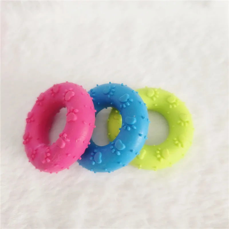 Durable Rubber Dental Teeth Care Dog Toys for Small Dogs Indestructible Dog Toy Teeth Cleaning Chew Training Toys Pet Supplies