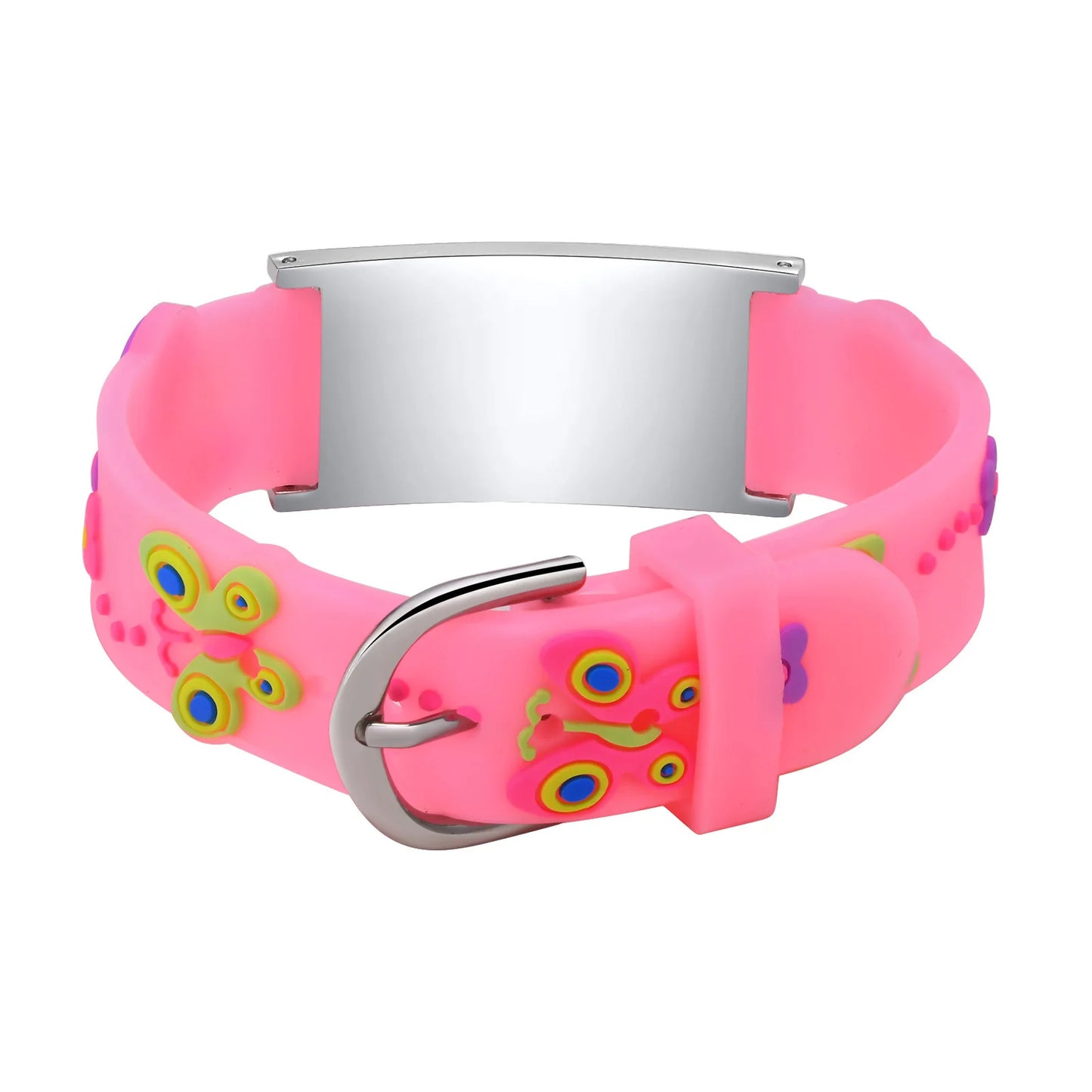 Personalized Medical ID Bracelet for Kids | Stainless Steel Emergency Wristband | USA Australia