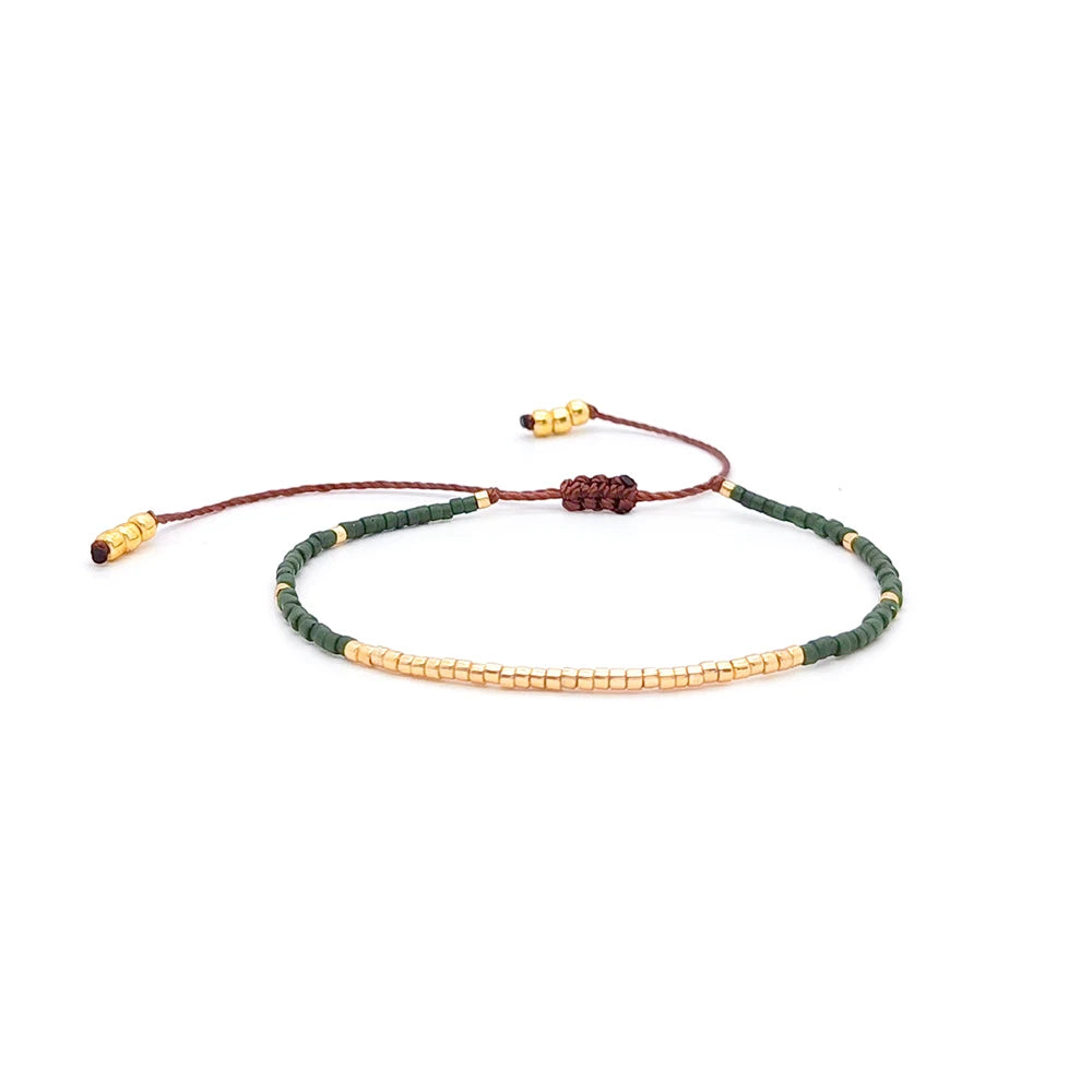 Miyuki Y2K Bracelet | Dainty Thin Boho Designer Bracelet | Women | USA Australia