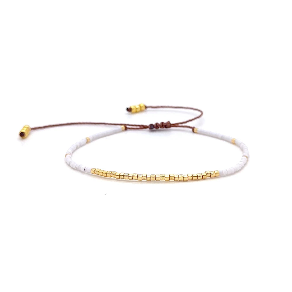 Miyuki Y2K Bracelet | Dainty Thin Boho Designer Bracelet | Women | USA Australia