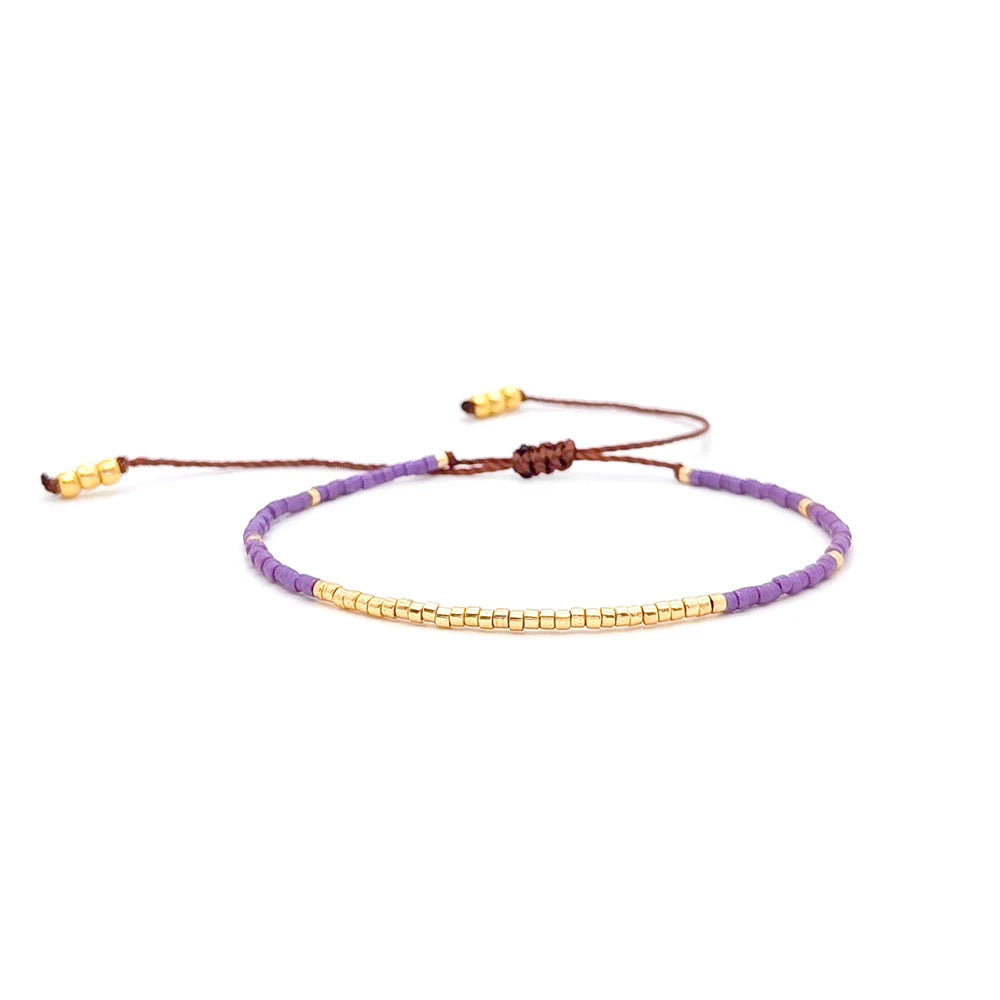 Miyuki Y2K Bracelet | Dainty Thin Boho Designer Bracelet | Women | USA Australia