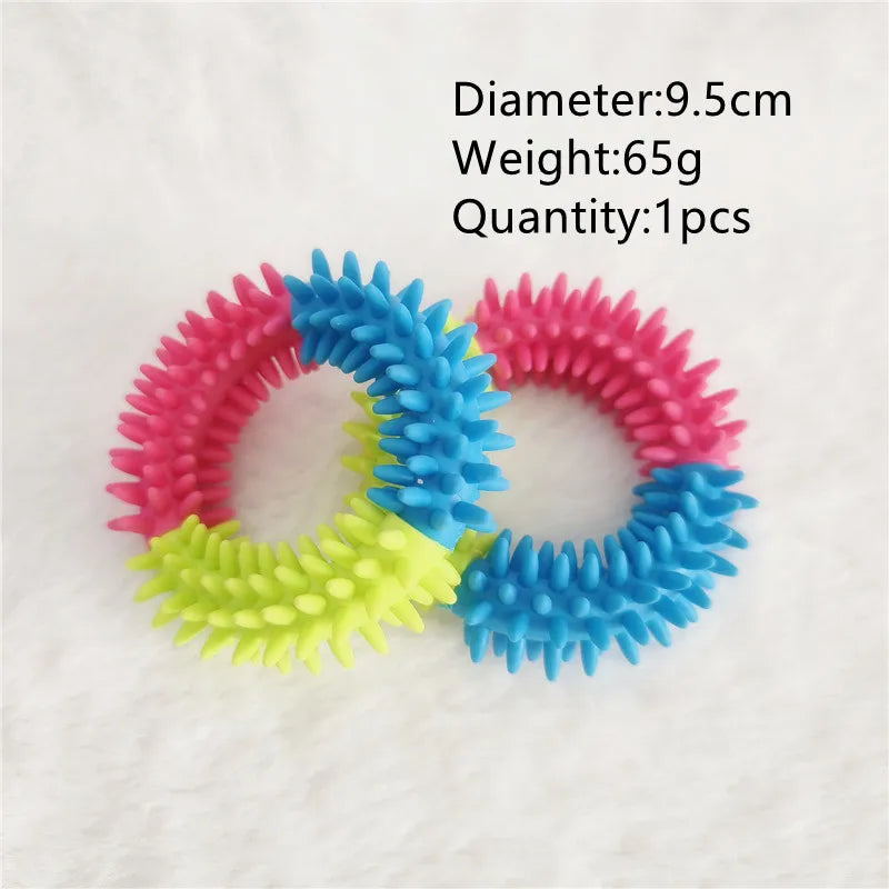Durable Rubber Dental Teeth Care Dog Toys for Small Dogs Indestructible Dog Toy Teeth Cleaning Chew Training Toys Pet Supplies