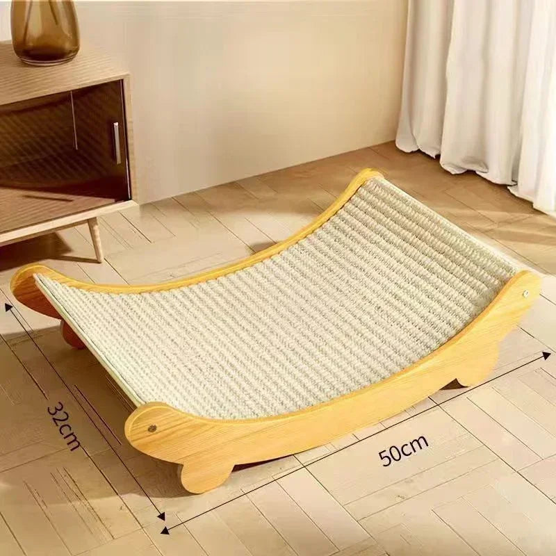 Wooden Cat Scratching Pad | Multifunctional Sleeping Bed | Pets | USA Australia