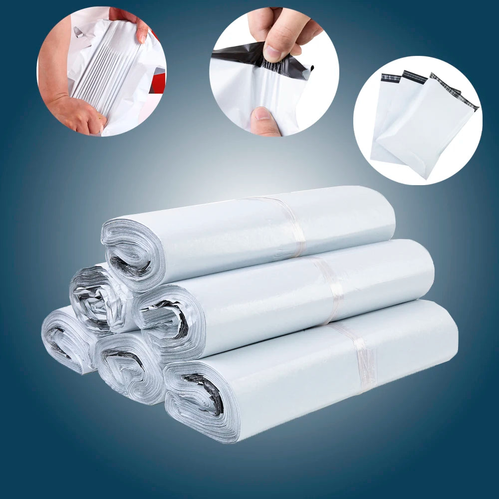 Shipping Bags Bulk Pack | Self Adhesive Mailing Envelopes | 10-100 Pcs | USA