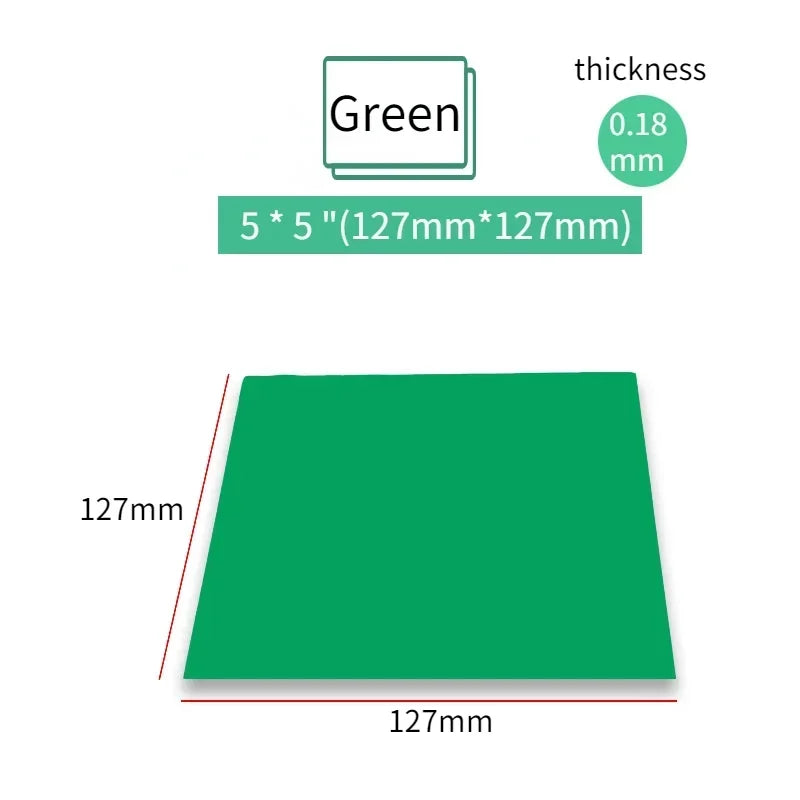 Dental Rubber Dam Sheet 52pcs 5“x5” / 36pcs 6"x6" Natural Latex Rubber Barrier Dams Dental Materials for Teeth Whitening