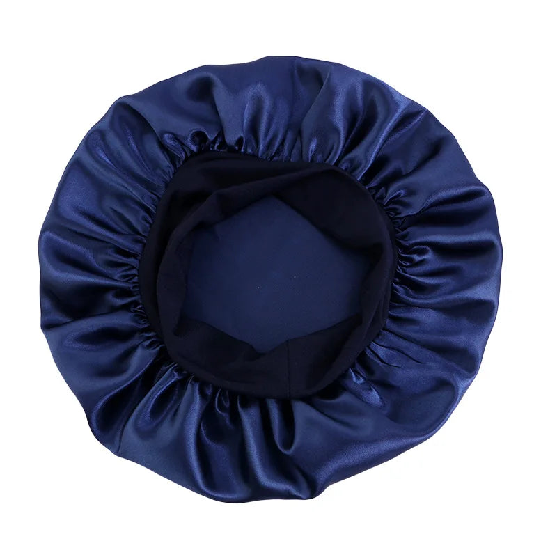 Kids Satin Night Sleep Cap | Wide Band Elastic Turban | Boys Girls | USA