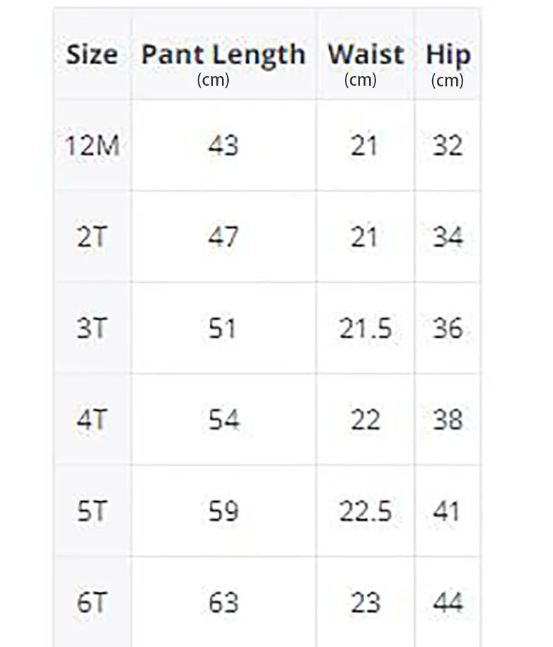 Solid Color Kids Pants - Elastic Waist Casual Trousers (1-6 Years)