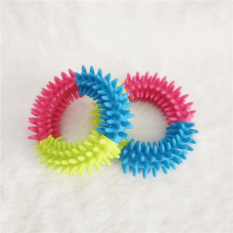 Durable Rubber Dental Teeth Care Dog Toys for Small Dogs Indestructible Dog Toy Teeth Cleaning Chew Training Toys Pet Supplies