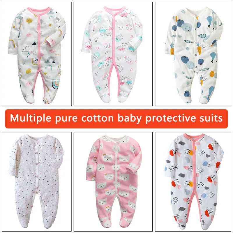 Organic Bamboo Baby Romper - Soft Unisex Jumpsuit (0-12 Months)