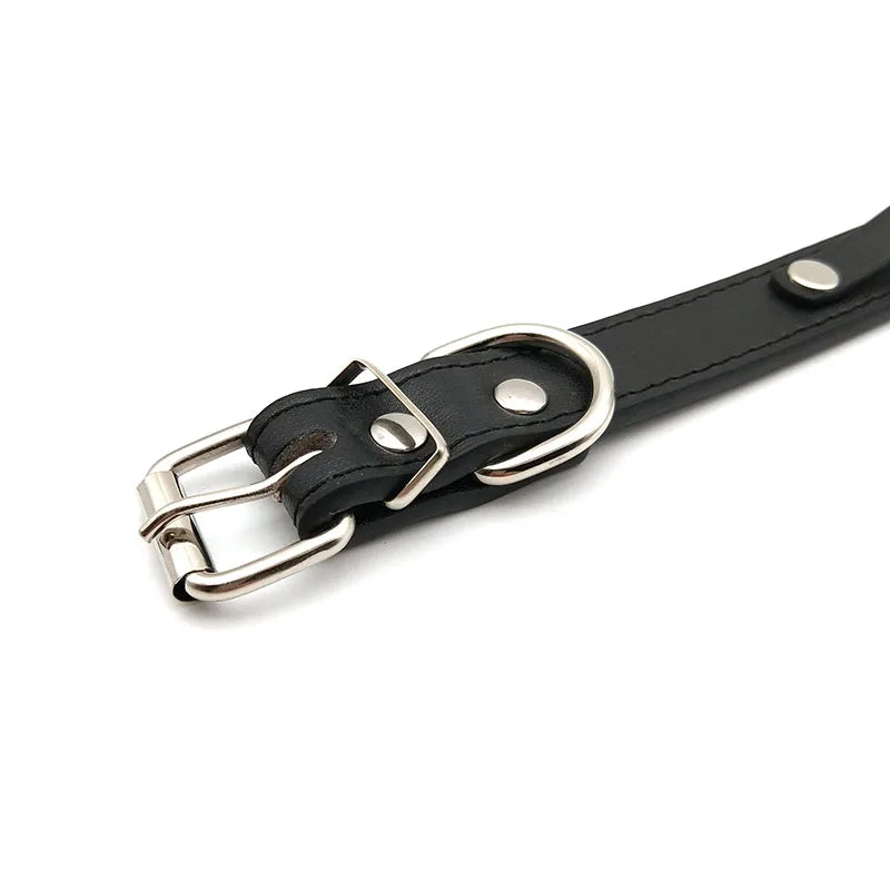 Sexy PU Leather Custom Name Choker | Personalized Collar Necklace | Women and Men