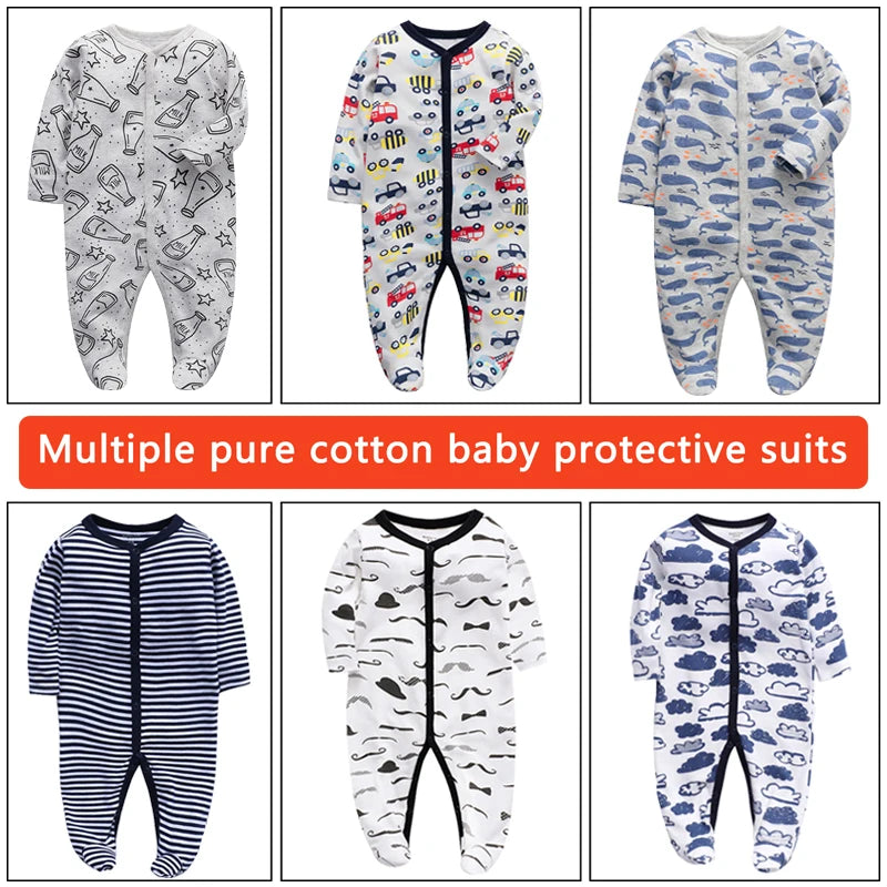 Organic Bamboo Baby Romper - Soft Unisex Jumpsuit (0-12 Months)