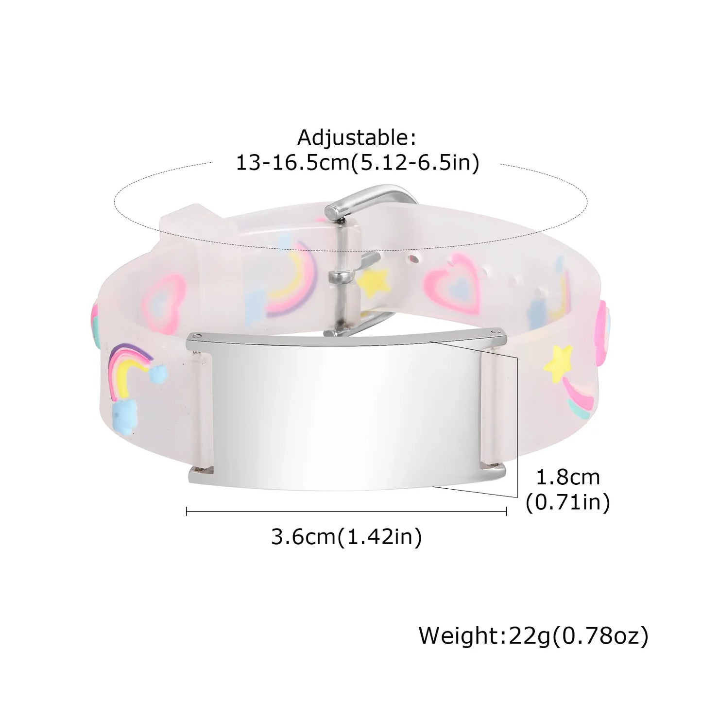 Personalized Medical ID Bracelet for Kids | Stainless Steel Emergency Wristband | USA Australia