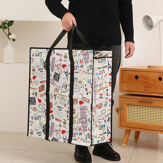 Reusable Shopping Bag | Large Capacity Non-Woven Tote | Eco-Friendly | USA