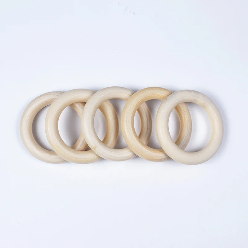 Natural Maple Wood Baby Teething Ring | BPA Free Teether | USA Australia