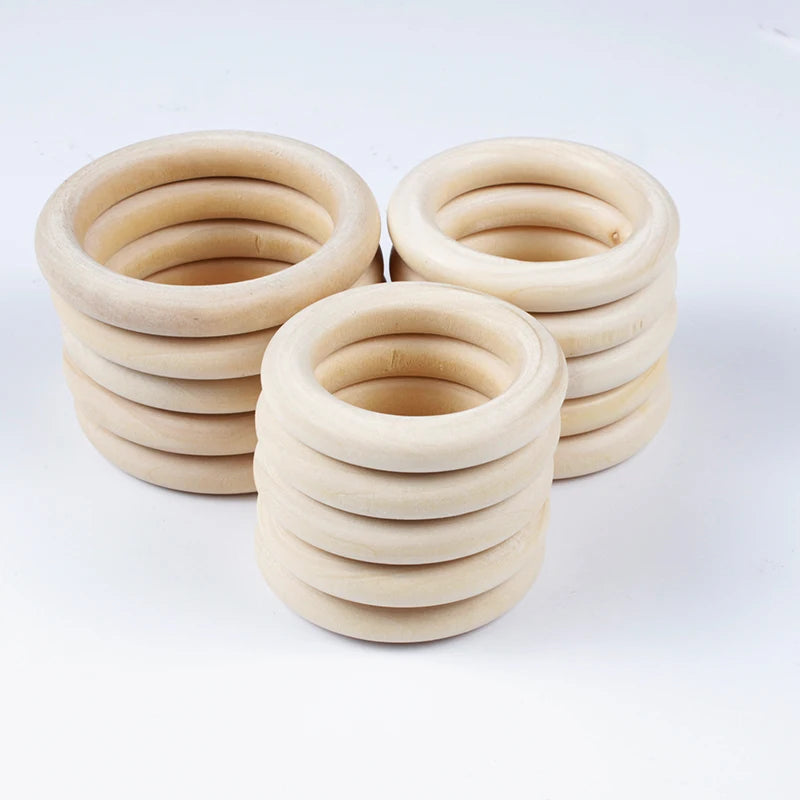 Natural Maple Wood Baby Teething Ring | BPA Free Teether | USA Australia
