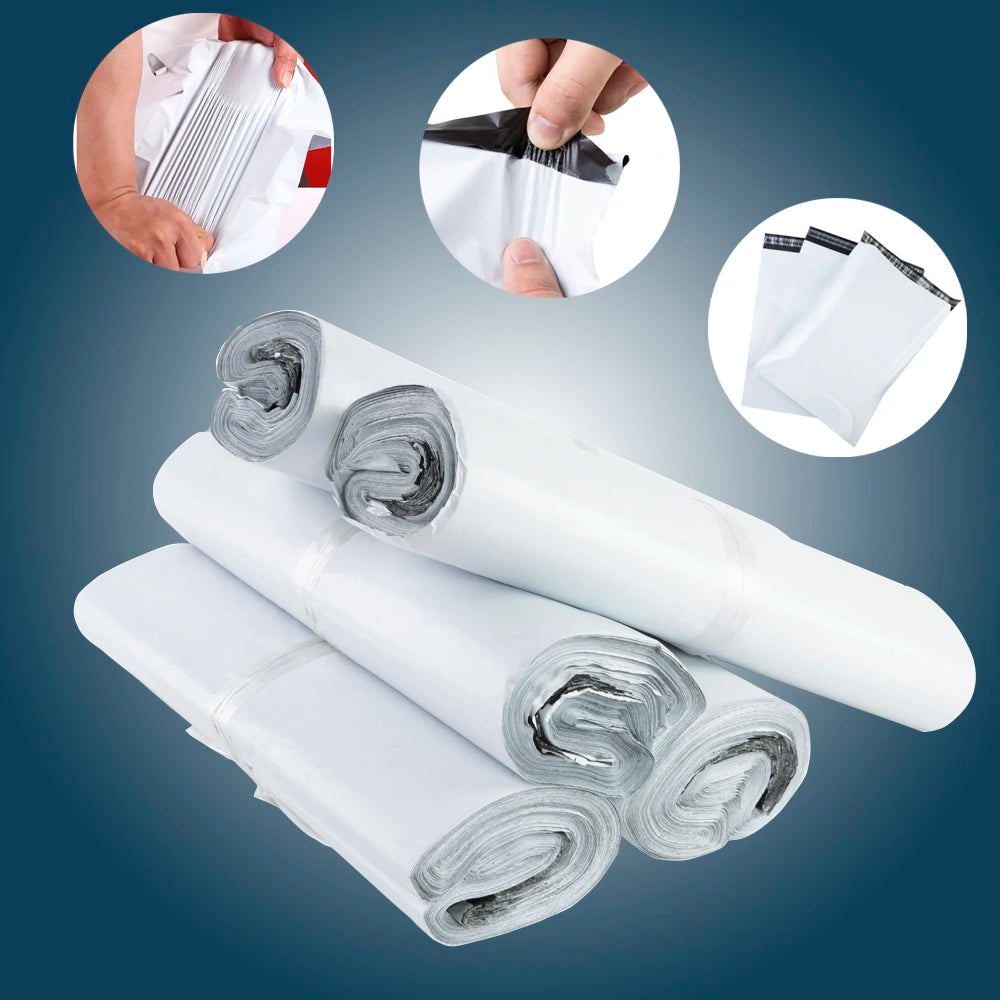 Shipping Bags Bulk Pack | Self Adhesive Mailing Envelopes | 10-100 Pcs | USA