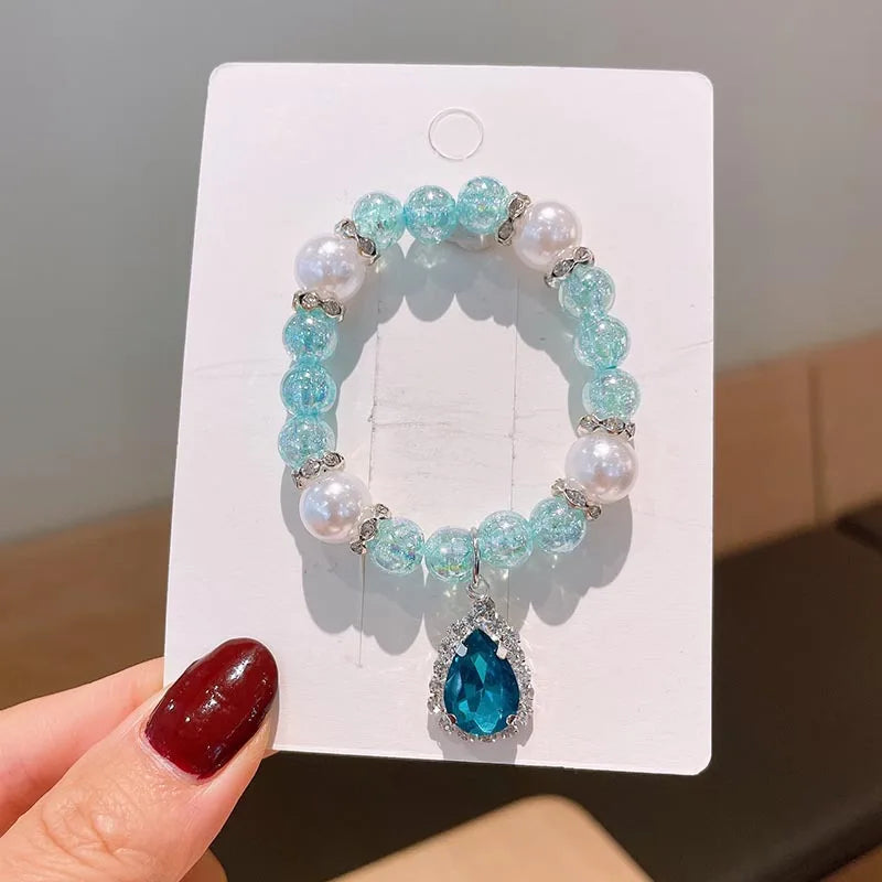Princess Jewelry Set for Girls - Necklace Earrings Bracelet Ring | Ships to USA & Australia