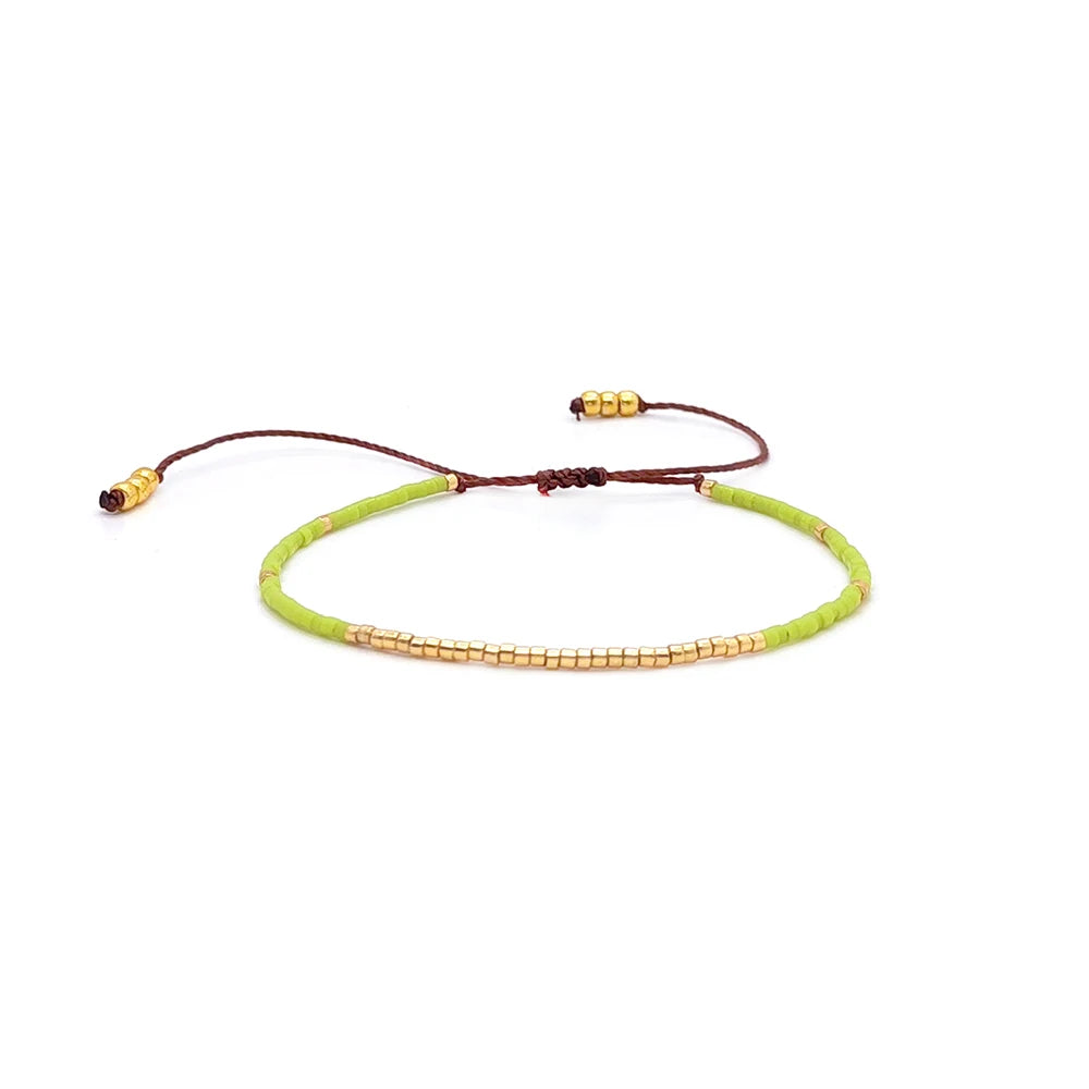 Miyuki Y2K Bracelet | Dainty Thin Boho Designer Bracelet | Women | USA Australia
