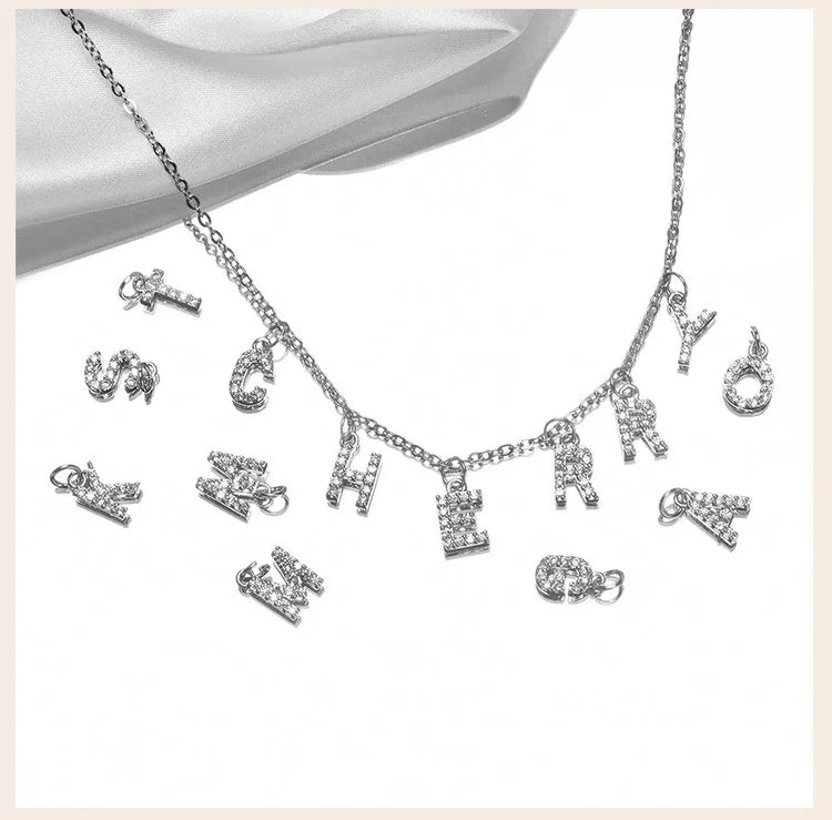 Custom Name Necklace with Initial | Personalized Letter Pendant | USA Australia