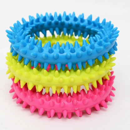 Durable Rubber Dental Teeth Care Dog Toys for Small Dogs Indestructible Dog Toy Teeth Cleaning Chew Training Toys Pet Supplies