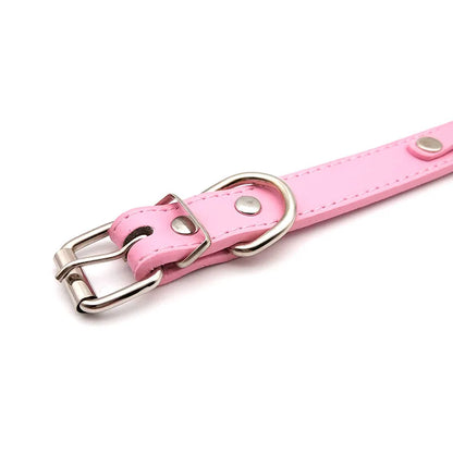 Sexy PU Leather Custom Name Choker | Personalized Collar Necklace | Women and Men