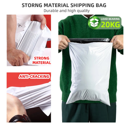 Shipping Bags Bulk Pack | Self Adhesive Mailing Envelopes | 10-100 Pcs | USA
