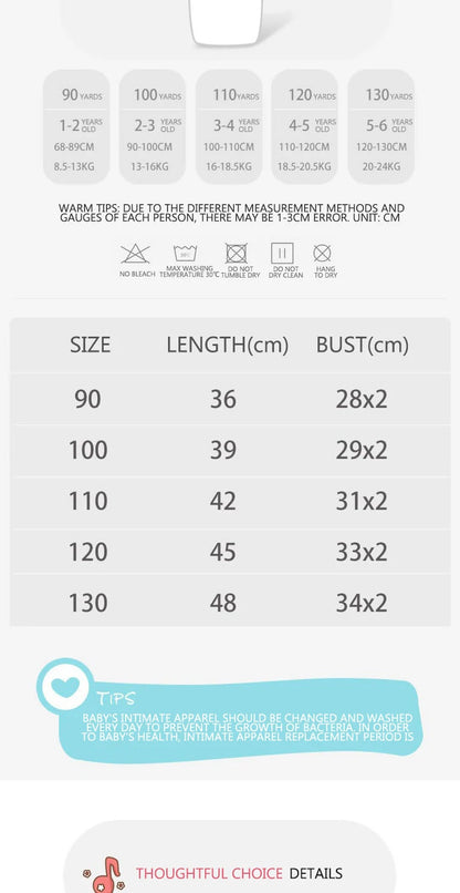 2025 Summer Cotton Girls Tanks Top Breathable Underwears Children Camisoles Kids Solid Color Undershirt Sleeveless Vest Age 3-8