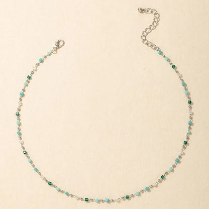 Bohemian Colorful Beaded Necklace Set | Fashion Jewelry Choker | Women