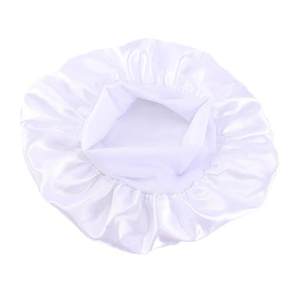Kids Satin Night Sleep Cap | Wide Band Elastic Turban | Boys Girls | USA