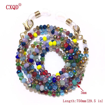 Handmade Fashion Glasses Chain | Beaded Lanyard Sunglasses Cord | Women