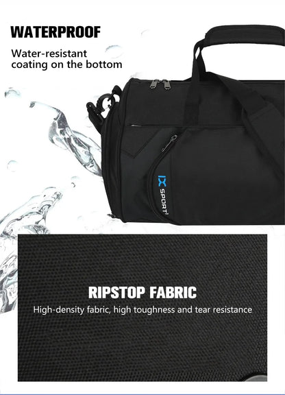 Large Gym Bag | Wet Dry Training Duffel with Shoe Compartment | USA Australia