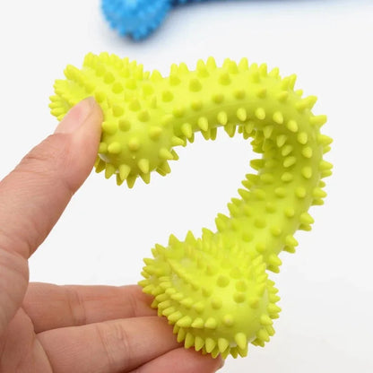 Durable Rubber Dental Teeth Care Dog Toys for Small Dogs Indestructible Dog Toy Teeth Cleaning Chew Training Toys Pet Supplies