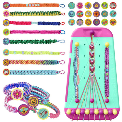 Friendship Bracelet Making Kit for Girls | Arts Crafts String Maker | Birthday Gift | USA