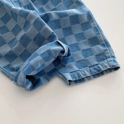 Solid Color Kids Pants - Elastic Waist Casual Trousers (1-6 Years)