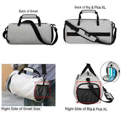 Large Gym Bag | Wet Dry Training Duffel with Shoe Compartment | USA Australia