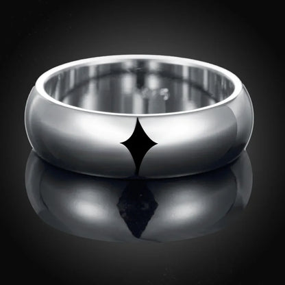 925 Sterling Silver Round Ring | Simple Smooth Band | Sizes 5-11 | USA Australia