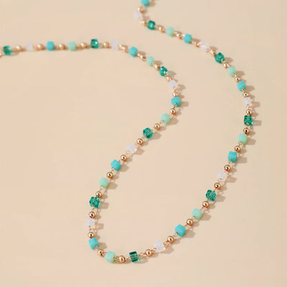 Bohemian Colorful Beaded Necklace Set | Fashion Jewelry Choker | Women