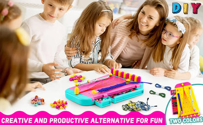 Friendship Bracelet Making Kit for Girls | Arts Crafts String Maker | Birthday Gift | USA