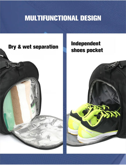 Large Gym Bag | Wet Dry Training Duffel with Shoe Compartment | USA Australia