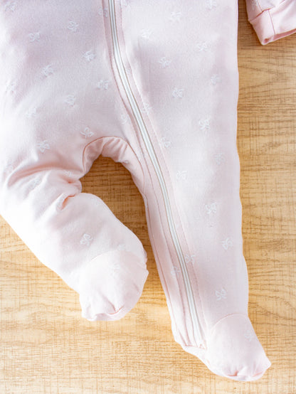 Bamboo Fiber Baby Romper 2-Pack - Long Sleeve Unisex Set