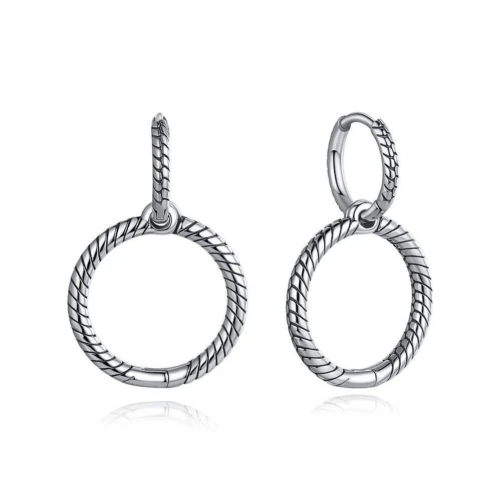 925 Sterling Silver Crystal Earrings - Rose Gold Crown Heart Bee Set