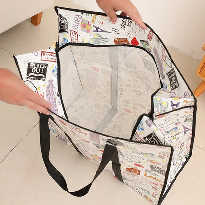 Reusable Shopping Bag | Large Capacity Non-Woven Tote | Eco-Friendly | USA