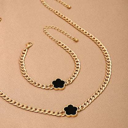 Summer Sweetness Cute Metal Delicacy Red Cherry Pendant Necklace Set for Women  Wedding Party Jewelry Sets Birthday Gift