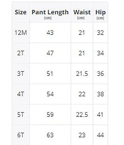 Solid Color Kids Pants - Elastic Waist Casual Trousers (1-6 Years)