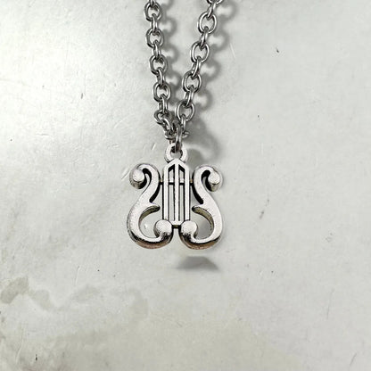 Handmade Apollo's Lyre Necklace | Y2K Greek Mythology Jewelry | USA Australia