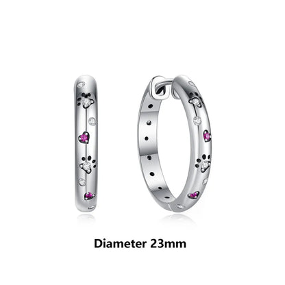 925 Sterling Silver Crystal Earrings - Rose Gold Crown Heart Bee Set