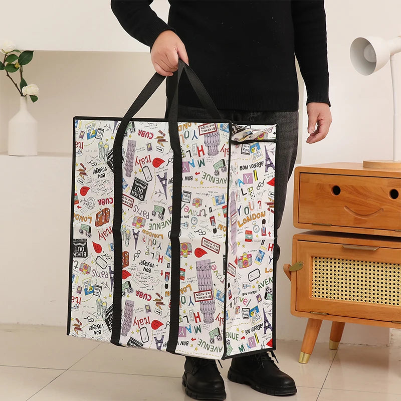 Reusable Shopping Bag | Large Capacity Non-Woven Tote | Eco-Friendly | USA