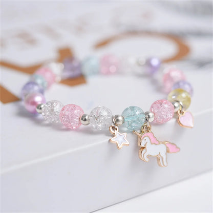 First Day of School Bracelet for Girls | Princess Friendship Charm Bracelet | USA Australia